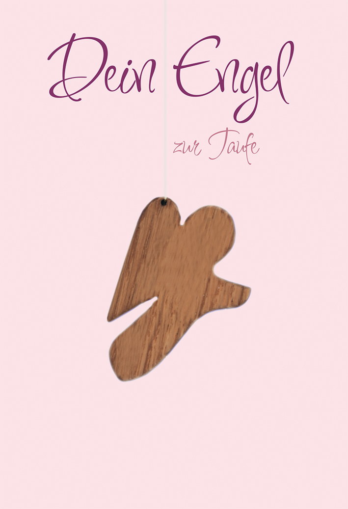 Dein Engel zur Taufe, rosa