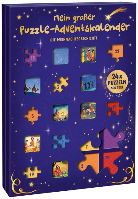 Mein großer Puzzle-Adventskalender
