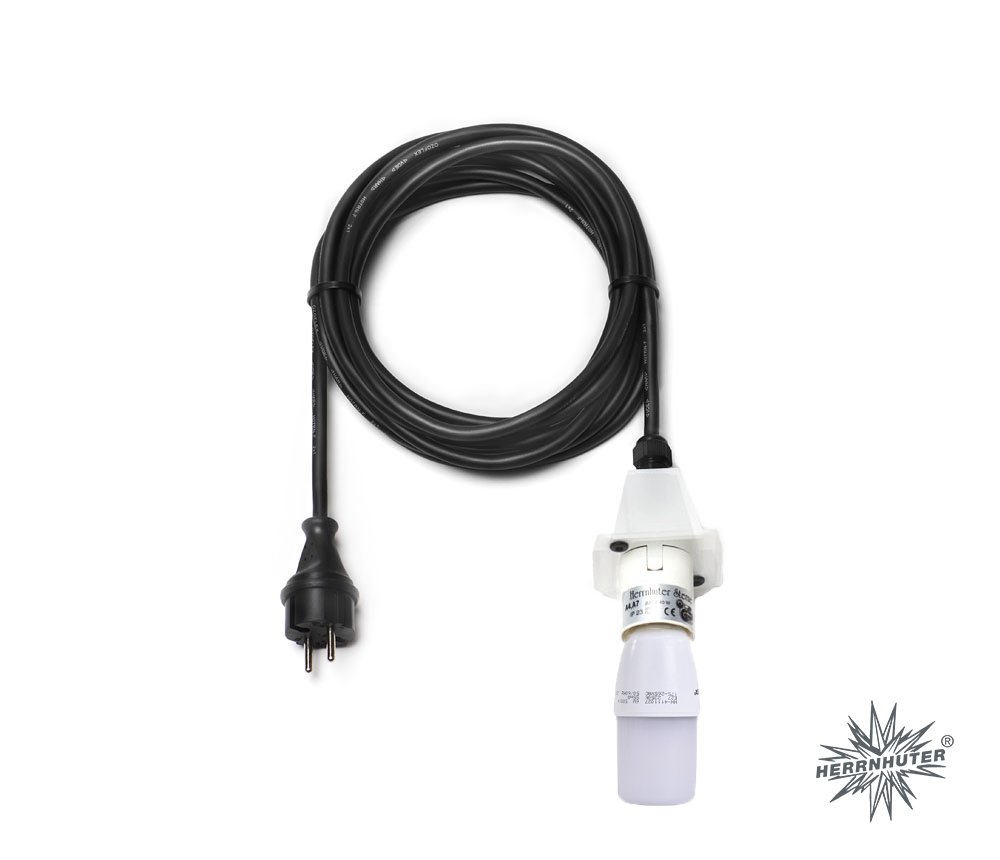 Herrnhuter Sterne - Kabel für A4/A7 - 5m opal