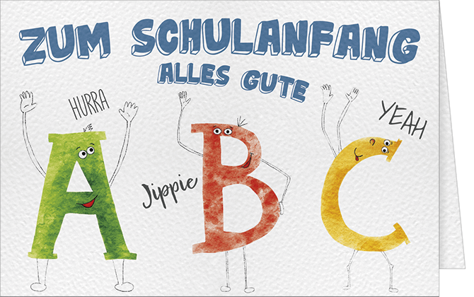 61-10096_Zum Schulanfang alles Gute