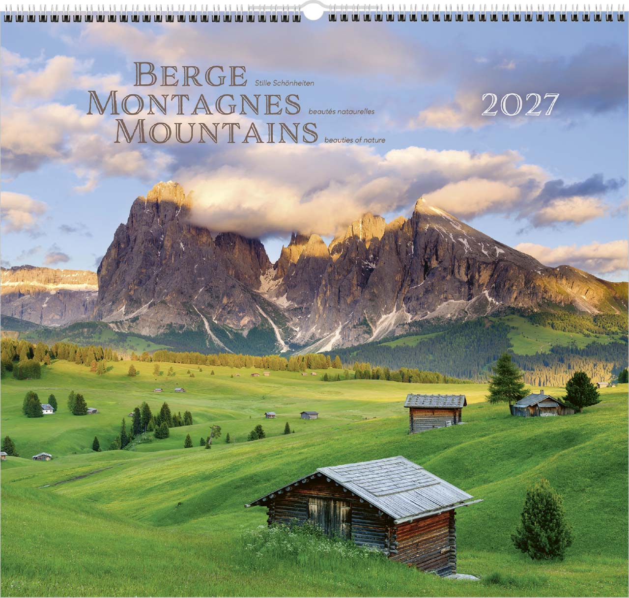 Berge-Montagnes-Mountains 1 Kalender 2027