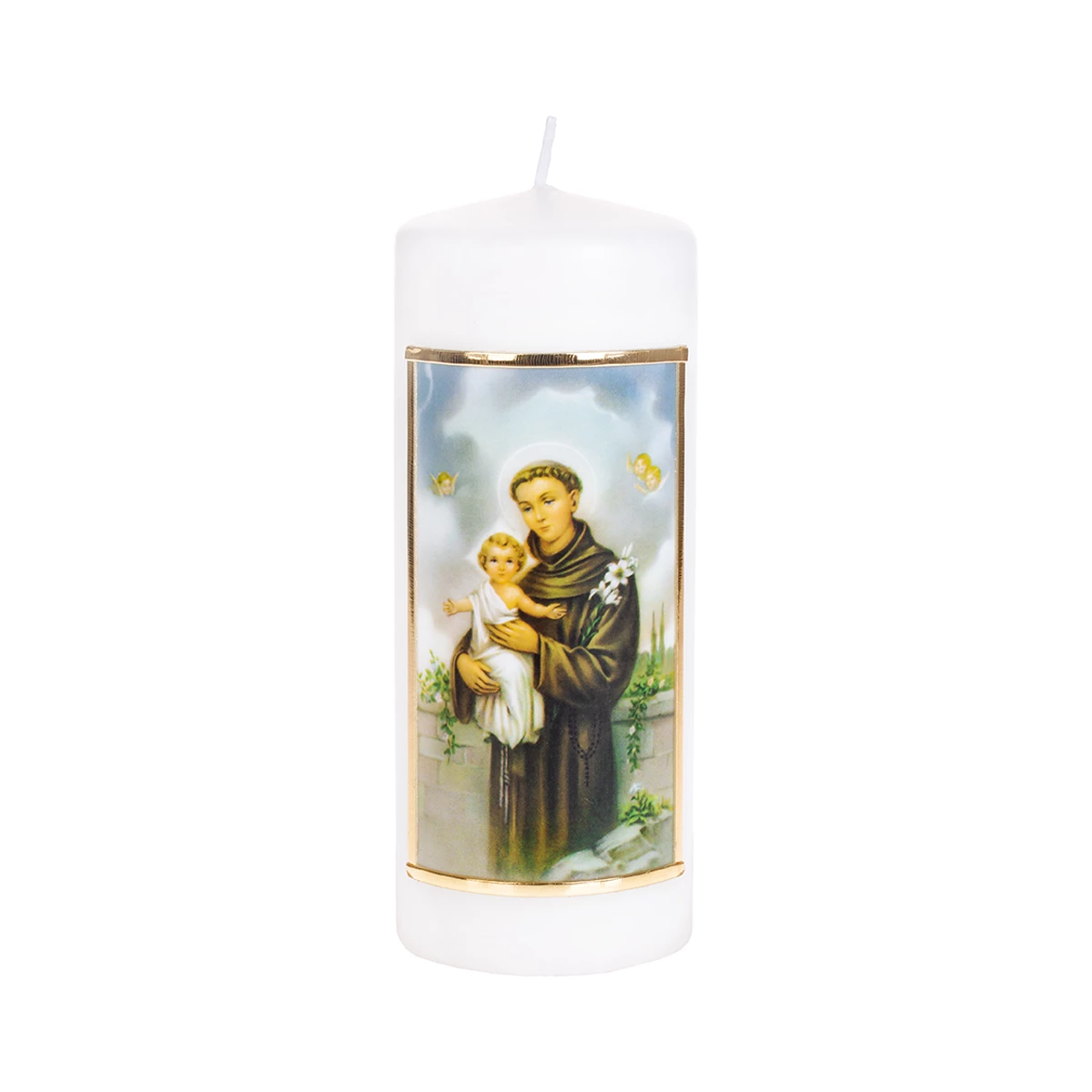 fritz-cox-bildkerze-heilige-antonius-15x6cm-heiligenkerze