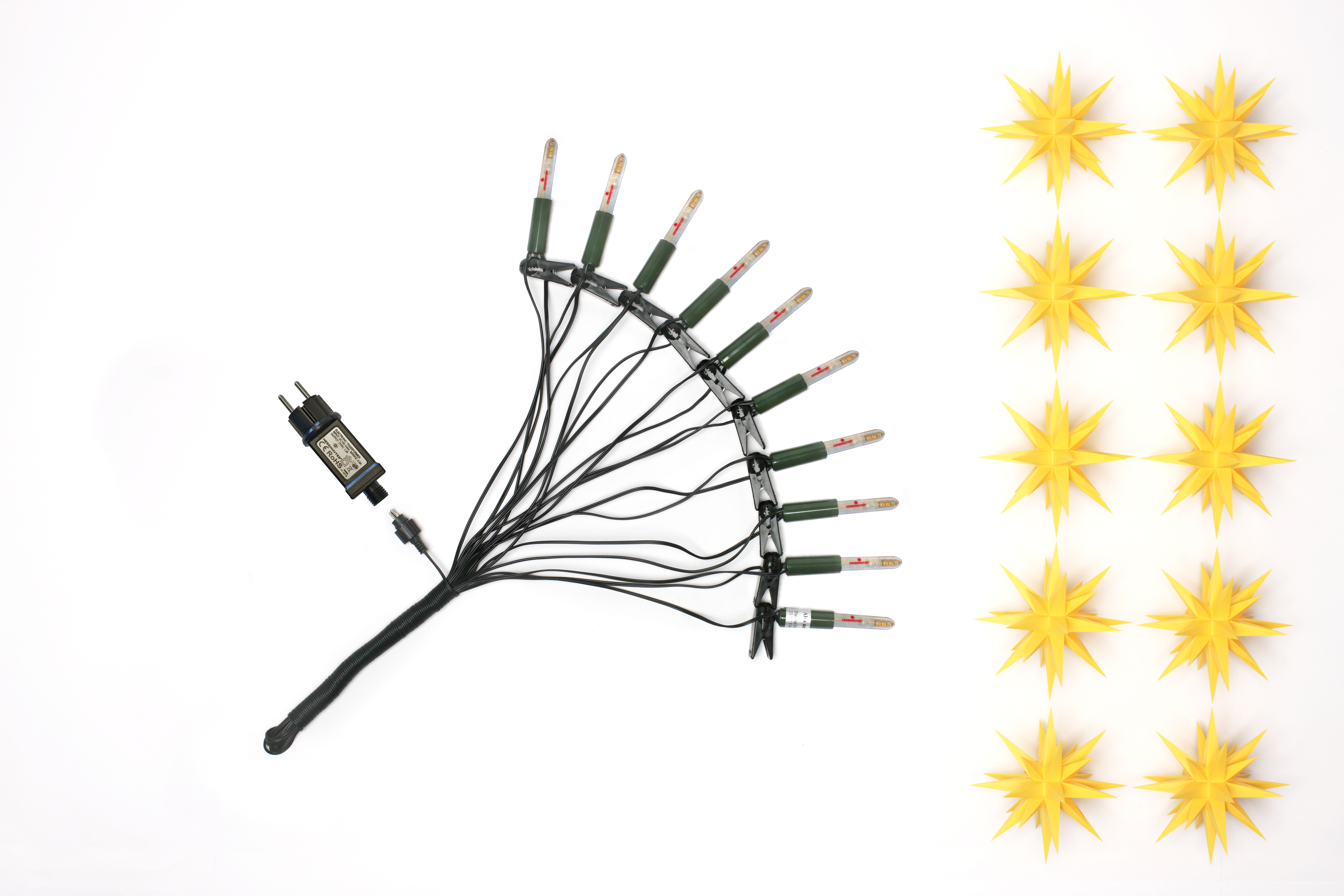 Sternenkette A1s gelb