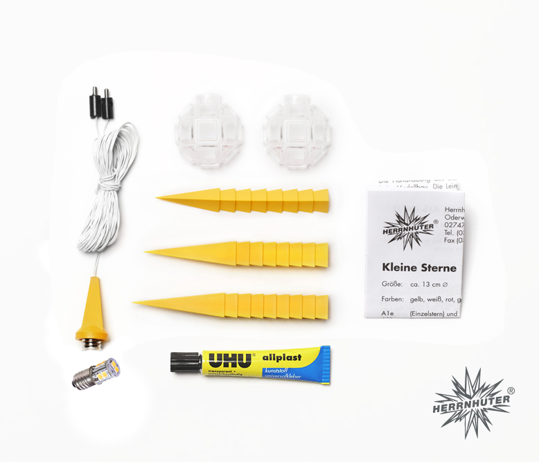 Herrnhuter Sterne - A1b gelb
