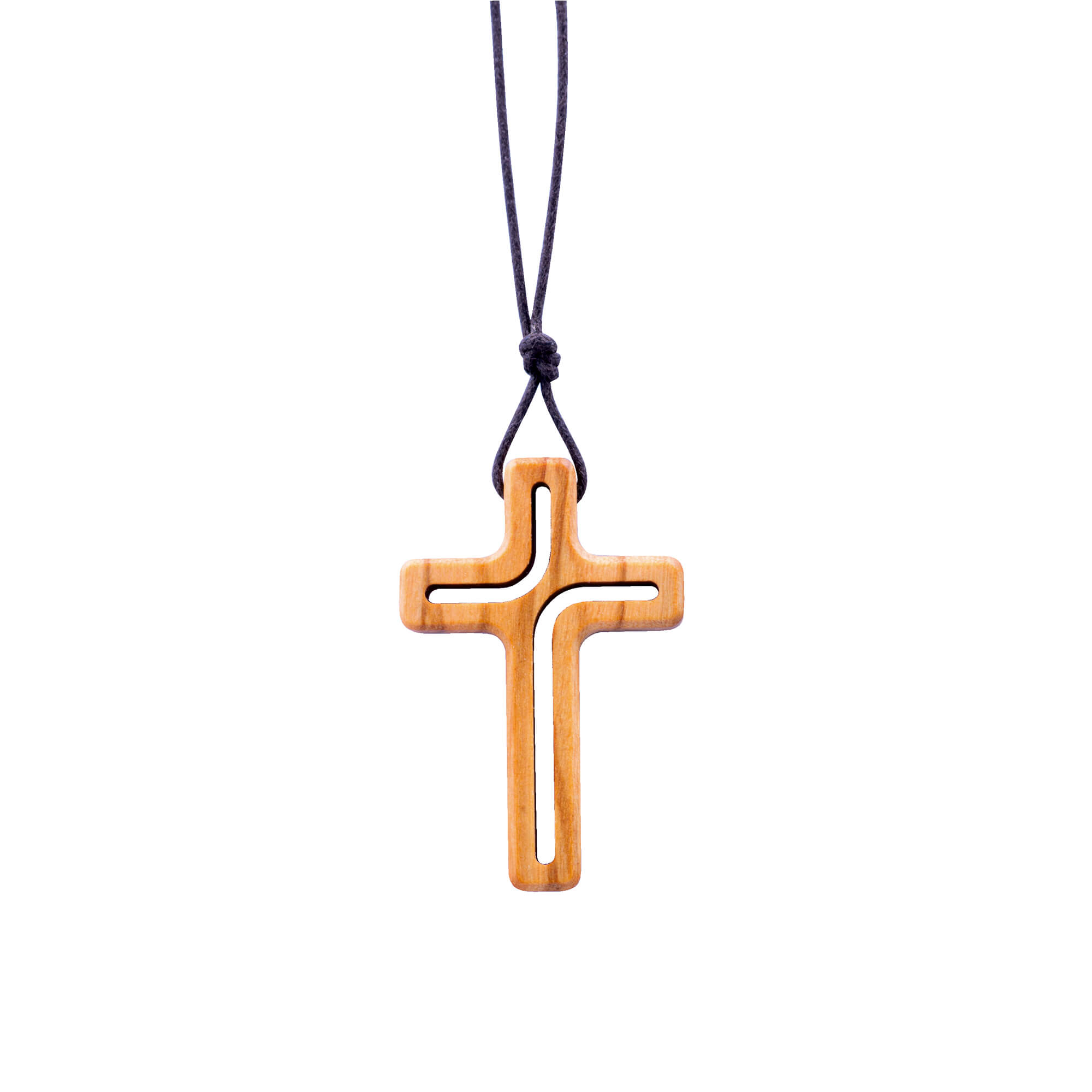 5181Halskette Olivenkreuz