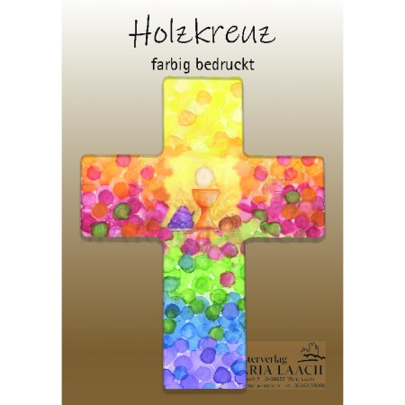 810183_Holzkreuz Kelch bunt