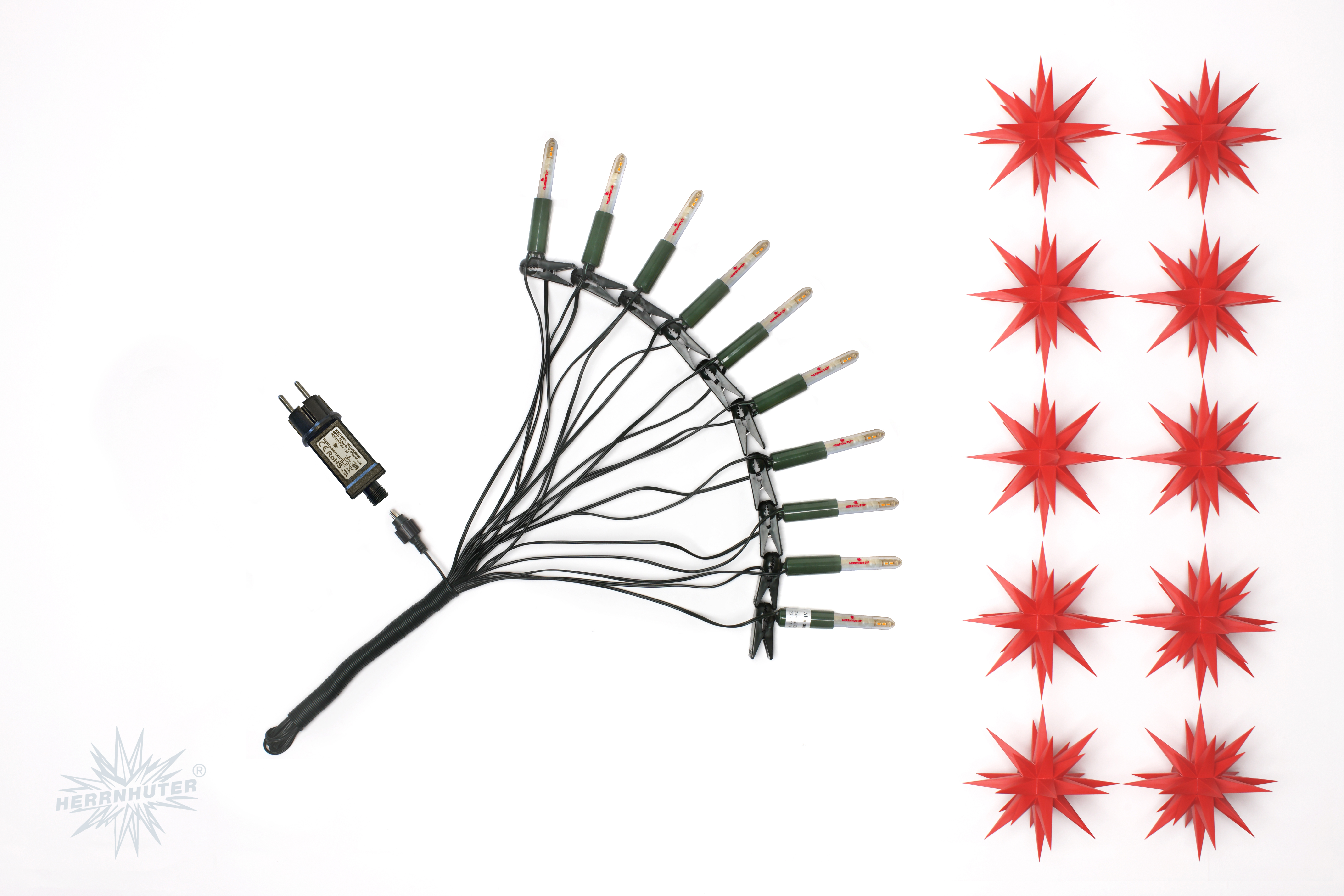 Sternenkette A1s rot