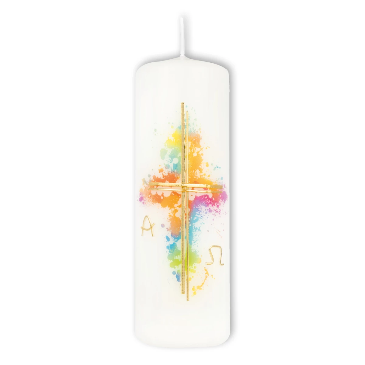 fritz-cox-osterkerze-alpha-und-omega-mit-kreuz