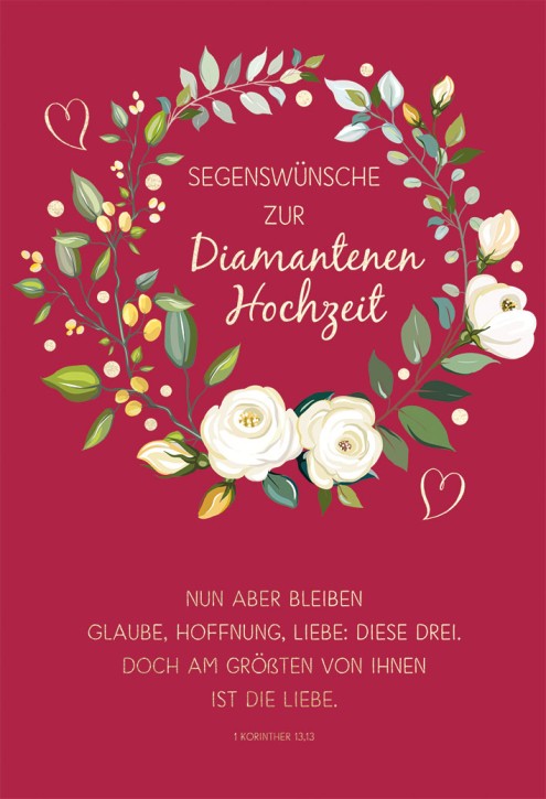 Segenswünsche zur Diamanthochzeit140-86050305_300RGB