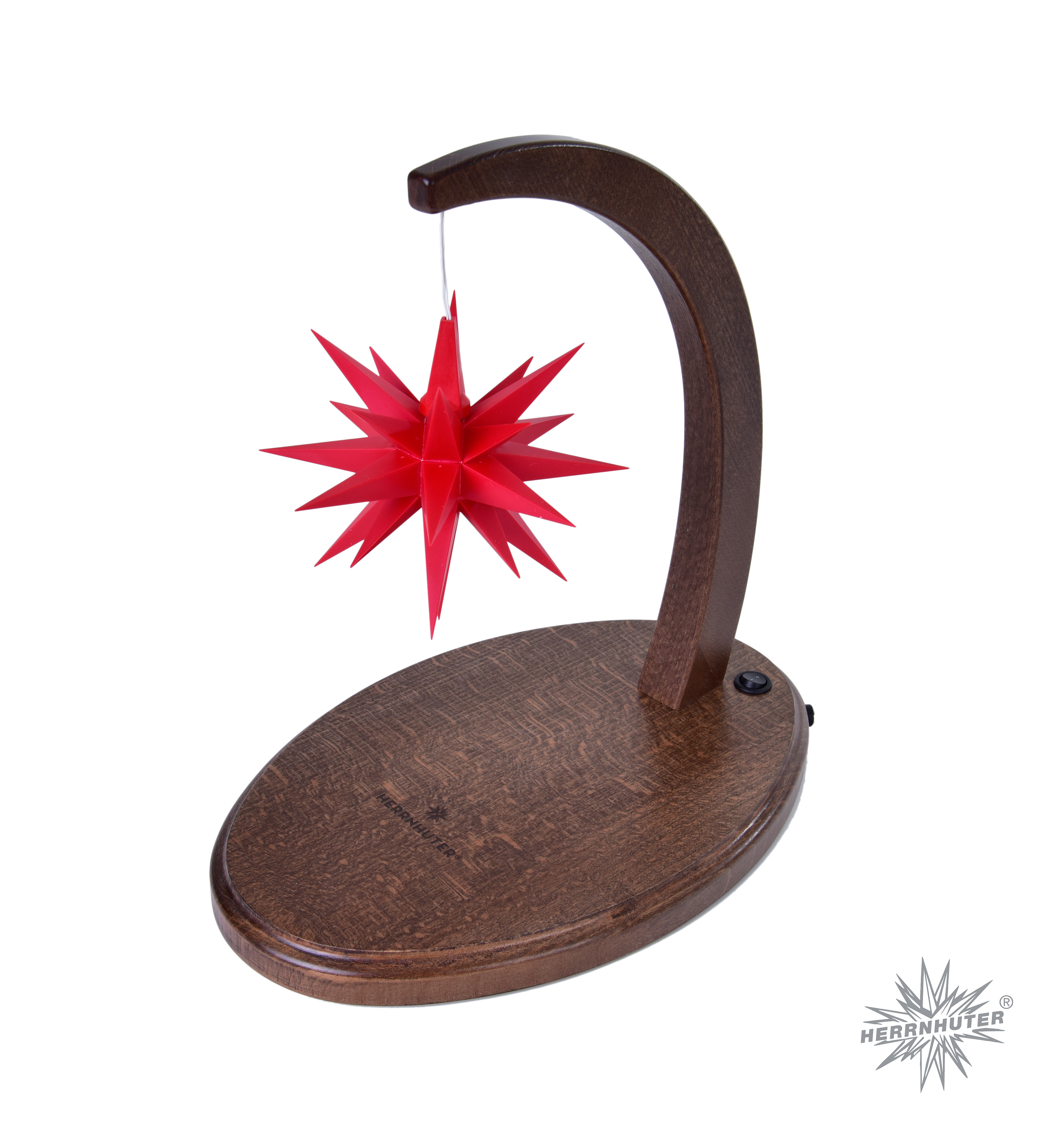 Sternenbogen A1e rot Nussbaum gebeizt